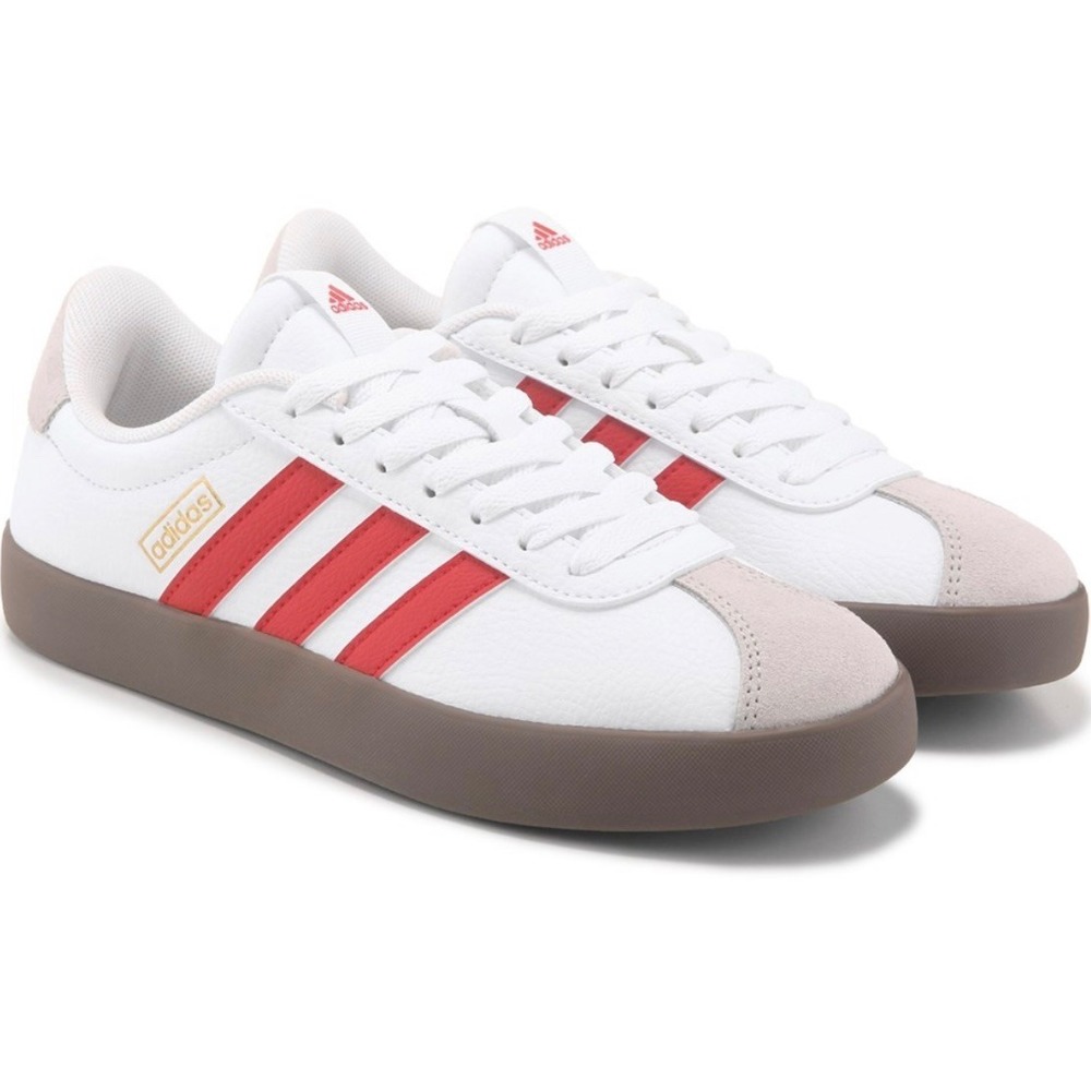 Adidas Women's VL Court 3.0 Sneaker – Red/White – Size 9.5 – NWT